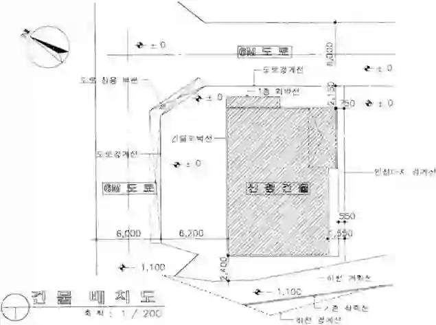 섬김교회 배치도 이미지